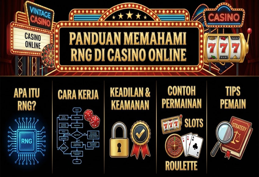 Panduan Memahami RNG di Casino Online