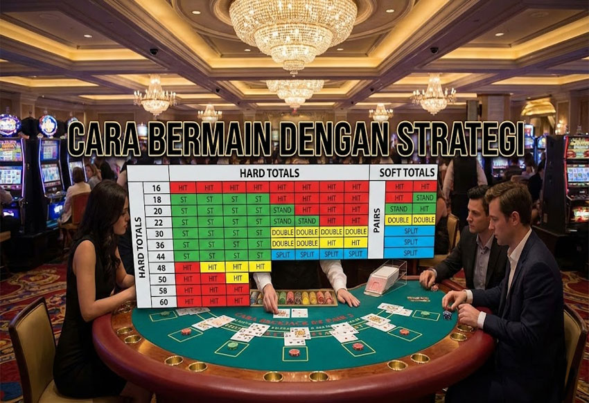 Cara Bermain dengan Strategi Basic Chart di Blackjack