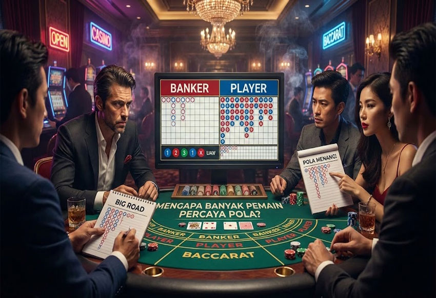 Mengapa Banyak Pemain Percaya Pola? Baccarat